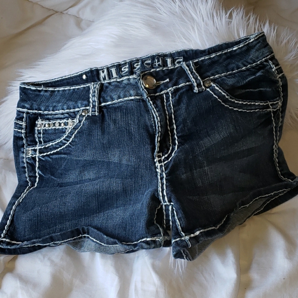 Miss Chic jean shorts